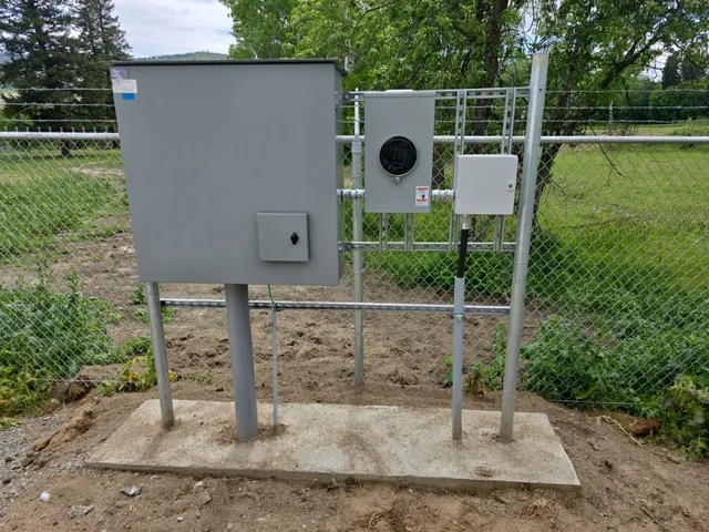 Noble Creek Irrigation Society electrical project by Dayton Power & Controls, photo 9