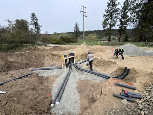 Noble Creek Irrigation Society electrical project by Dayton Power & Controls, photo 10