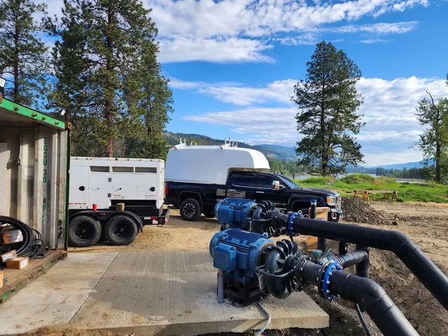 Noble Creek Irrigation Society electrical project by Dayton Power & Controls, photo 3