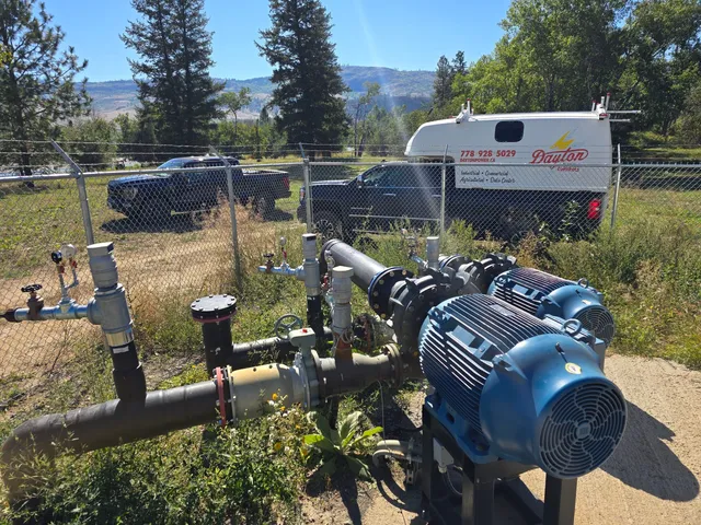 Noble Creek Irrigation Society electrical project by Dayton Power & Controls, photo 1